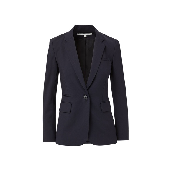 Veronica Beard Classic Dickey Jacket in Navy - Picture 7 of 15